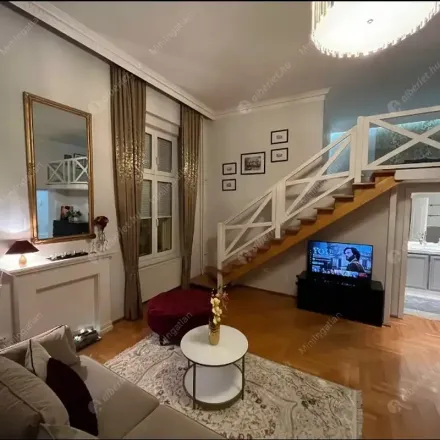 Rent this 1 bed apartment on Belvárosi Piac in Budapest, Hold utca 13