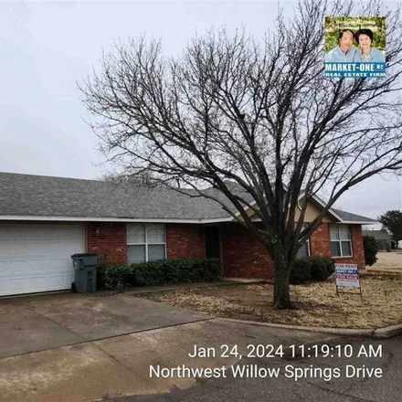 Rent this 3 bed house on 7136 Northwest Willow Springs Drive in Lawton, OK 73505