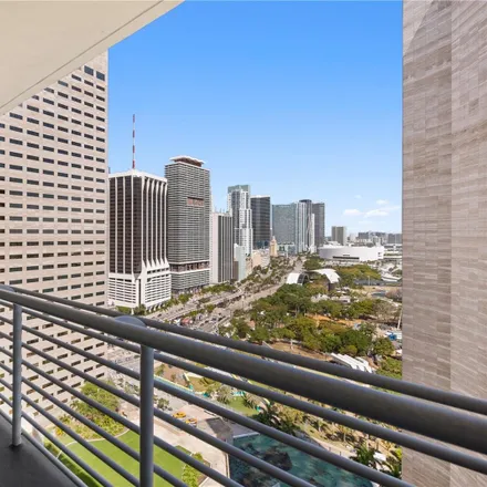 Rent this 2 bed condo on 335 South Biscayne Boulevard