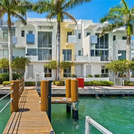Buy this 3 bed townhouse on 155 North Shore Drive in Isle of Normandy, Miami Beach