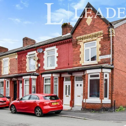 Rent this 3 bed house on 20 Lowestoft Street in Manchester, M14 7PT