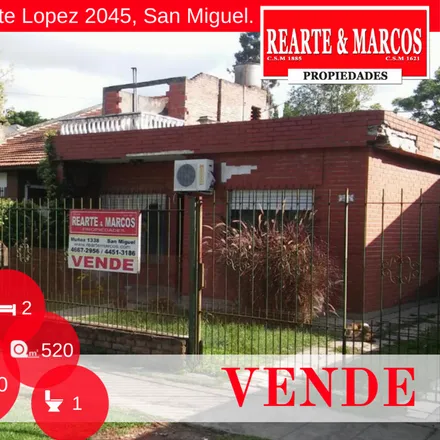 Buy this studio apartment on Vicente López y Planes 2104 in Partido de San Miguel, San Miguel
