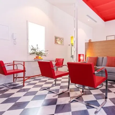 Rent this studio apartment on Capilla Nuestra Señora del Rosario in Calle Liñán, 41001 Seville