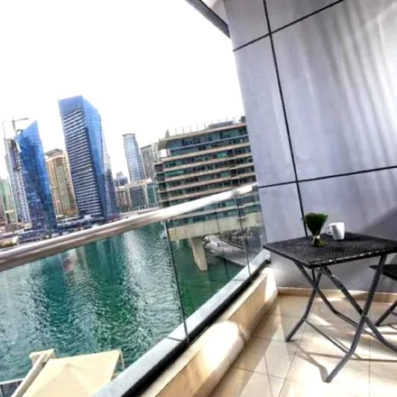 Rent this 1 bed apartment on Bay Central West in Marina Promenade, Dubai Marina