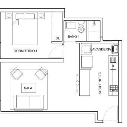 Buy this 2 bed apartment on Circuito Mágico del Agua in Jirón Parque de la Reserva, Lima