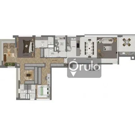 Buy this 3 bed apartment on Marriot Executive Apartments São Paulo in Rua Professor Filadelfo Azevedo 717, Moema
