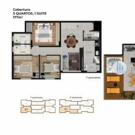 Buy this 2 bed apartment on Rua José de Oliveira Vaz in Buritis, Belo Horizonte - MG