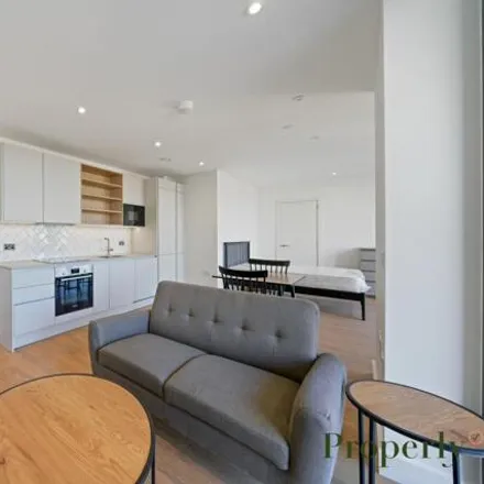 Rent this studio apartment on Wharf View Court in 12 Blair Street, London