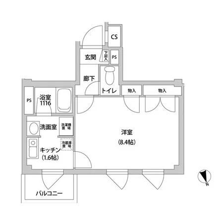 Image 2 - 東麻布ハウス, 2-4-11 Sakurada-dori, Azabu, Minato, 106-0044, Japan - Apartment for rent