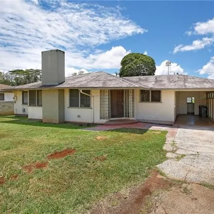 Buy this 3 bed house on 87 Uluwehi Street in Wahiawa, HI 96786