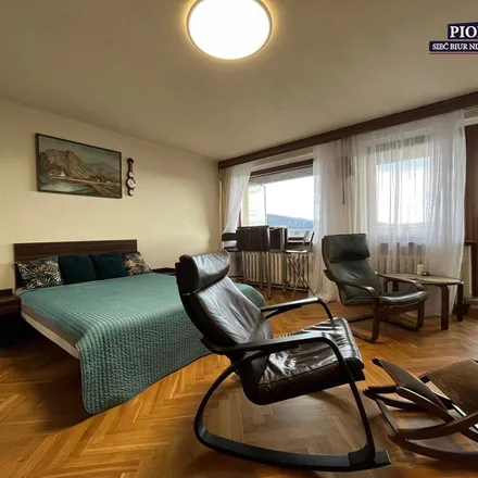 Rent this 1 bed apartment on Zespół Szkół nr 1 in Plac Bogumiła Hoffa 5, 43-460 Wisła