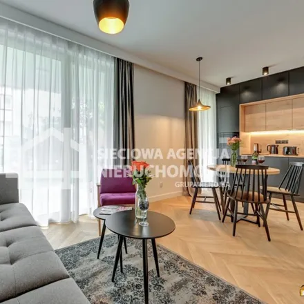 Rent this 2 bed apartment on Pogodna 1 in 81-736 Sopot, Poland