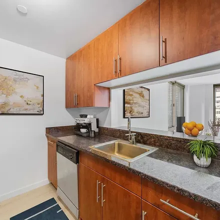 Rent this 1 bed apartment on Aro in 242 West 53rd Street, New York
