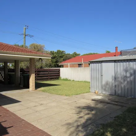 Rent this 4 bed apartment on 92 Willmott Drive in Cooloongup WA 6168, Australia