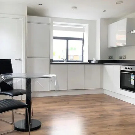 Rent this 1 bed apartment on Dorchester Apartments in Lee Street, Stockport