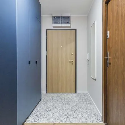 Rent this 1 bed apartment on Warsaw in InterPadel Warszawa, Komputerowa