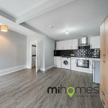 Rent this studio apartment on Brennan House in High Road Leyton, London