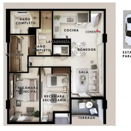 Buy this 2 bed apartment on Calle Agrónomos in Tecnológico, 64700 Monterrey
