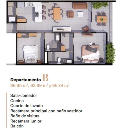 Image 1 - Avenida México, 63735 Las Jarretaderas, NAY, Mexico - Apartment for sale