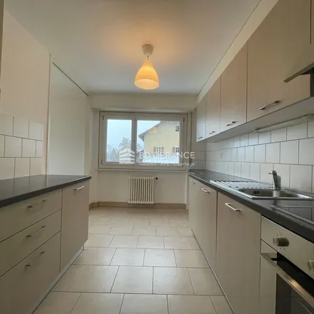 Rent this 4 bed apartment on Rue des Jaquettes 8 in 1446 Baulmes, Switzerland