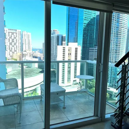 Rent this 1 bed apartment on Brickell on the River South Tower in Southeast 5th Street, Torch of Friendship