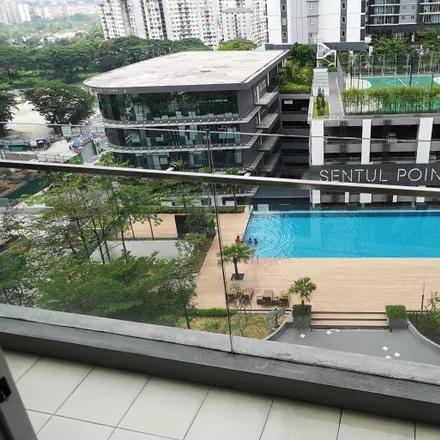 Rent this 1 bed apartment on unnamed road in 51100 Kuala Lumpur, Malaysia