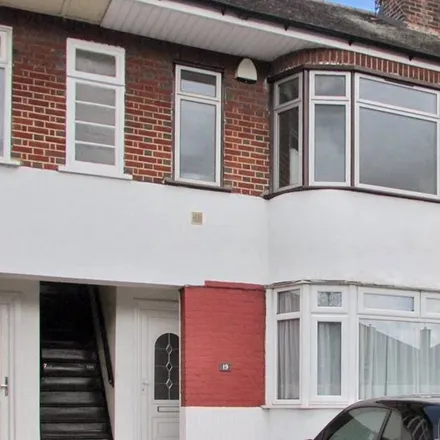 Rent this 2 bed apartment on Westmoreland Avenue in Squirrels Heath Lane, London