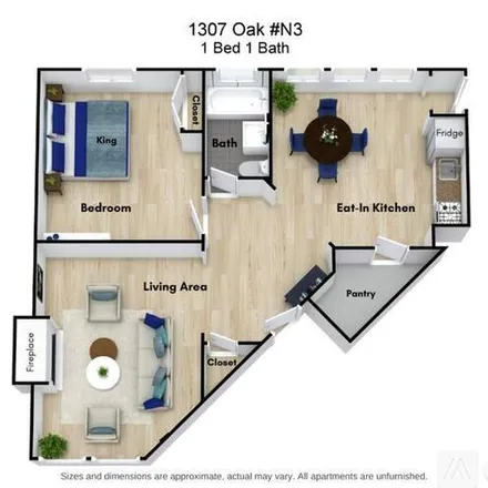 Image 6 - 1307 Oak Ave, Unit CL-N3 - Apartment for rent