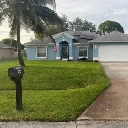 Buy this 4 bed house on 783 Southwest Ancona Road in Port Saint Lucie, FL 34953