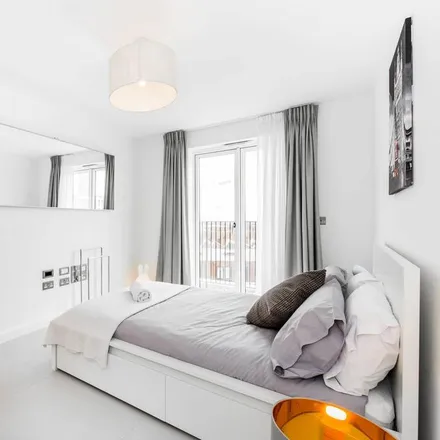 Rent this 3 bed apartment on Park View Mansions in Olympic Park Avenue, London