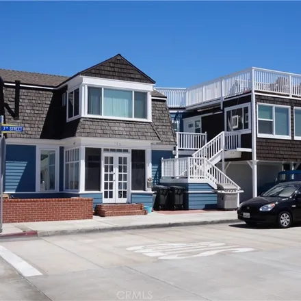Rent this 3 bed duplex on 628 West Ocean Front in Newport Beach, CA 92661