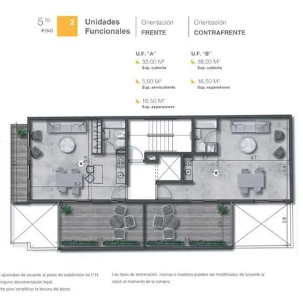 Rent this studio apartment on Virasoro 2367 in Palermo, C1425 BHO Buenos Aires