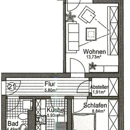 Image 4 - Zschopauer Straße 245, 09126 Chemnitz, Germany - Apartment for rent