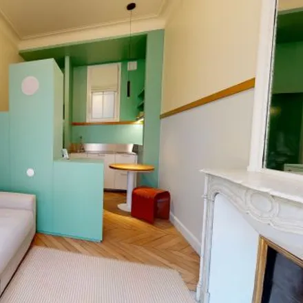 Rent this studio apartment on 10 Rue de Douai in 75009 Paris, France
