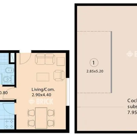 Buy this 1 bed apartment on Almirante Brown 2190 in Partido de Lomas de Zamora, 1832 Lomas de Zamora