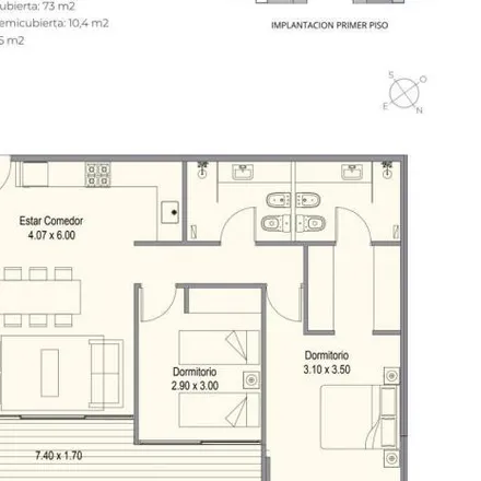 Buy this 2 bed apartment on Tonel Privado in Avenida de los Lagos 6660, Partido de Tigre