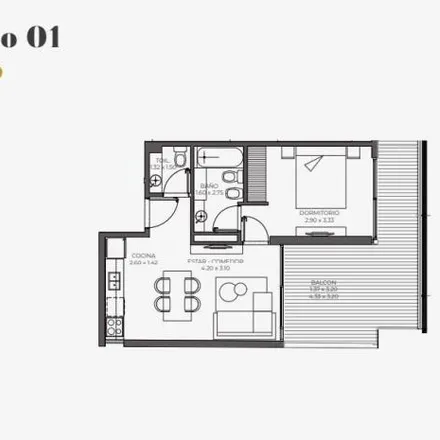 Buy this 1 bed apartment on Virrey Del Pino 2302 in Belgrano, C1426 ABP Buenos Aires