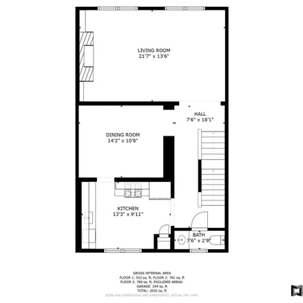 Image 3 - Chicago's Pizza With a Twist, 5645 Langston Boulevard, Allencrest, Arlington, VA 22207, USA - Townhouse for sale