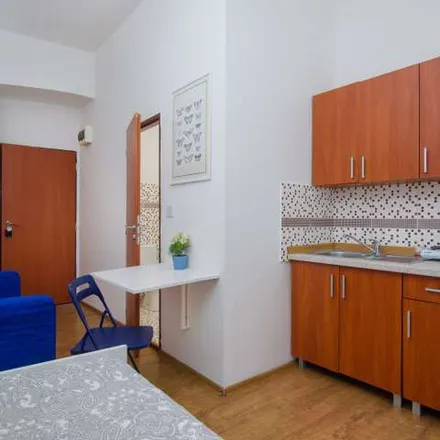 Rent this 1 bed apartment on Čestmírova 363/1 in 140 00 Prague, Czechia