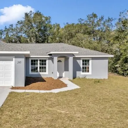 Buy this 3 bed house on 299 Malauka Road in Marion County, FL 32179