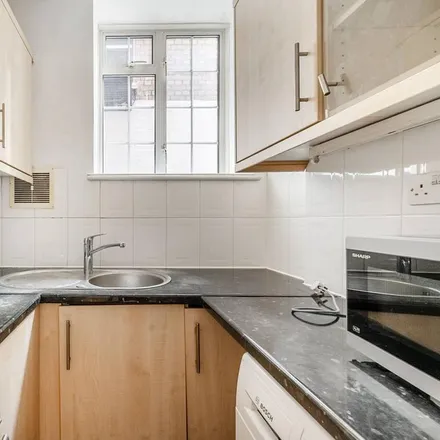 Rent this studio apartment on Forsyte House in Chelsea Manor Street, London