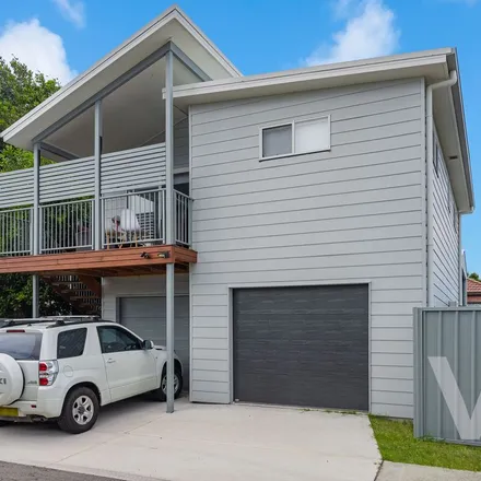 Rent this 2 bed townhouse on Stockton Fire Station in Douglas Street, Stockton NSW 2295