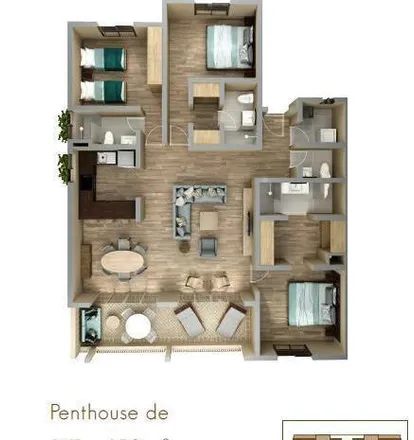 Buy this 3 bed apartment on Fuente de las Cibeles in 77560 Arboledas, ROO