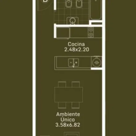 Buy this studio apartment on 606 - General Manuel Belgrano 5120 in Partido de Tres de Febrero, 1678 Caseros