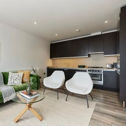 Rent this 3 bed apartment on Harlesden Jubilee Clock in Manor Park Road, London