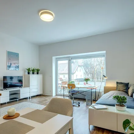 Rent this 1 bed apartment on Buchauerstraße 38 in 81479 Munich, Germany