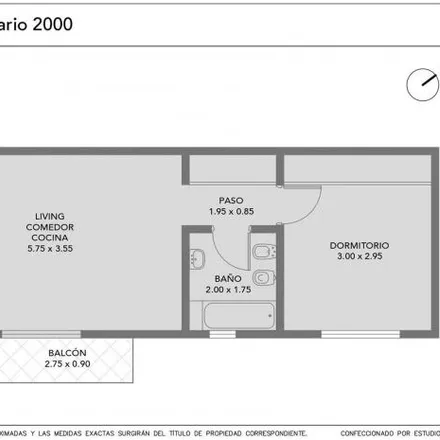 Buy this 1 bed apartment on Vivero Victor in Avenida Centenario 2036, Partido de San Isidro