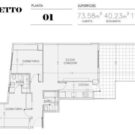 Buy this 2 bed apartment on Caballito Norte in Avenida Avellaneda, Caballito