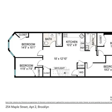 Image 9 - 254 Maple Street, New York, NY 11225, USA - Townhouse for rent