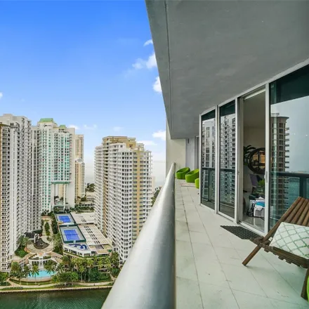 Rent this 2 bed condo on Icon Brickell South Tower in Southeast 5th Street, Miami